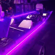 16ft LED UV Black Light Strip Kit, 300 Units Lamp Beads, 12V Purple
