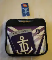 Fremantle Dockers AFL Black Printed Insulated Carry Lunch Box Cooler Bag New