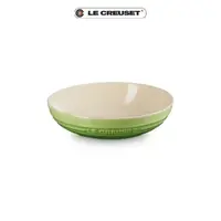 在飛比找momo購物網優惠-【Le Creuset】瓷器深圓盤 20cm(棕櫚綠)