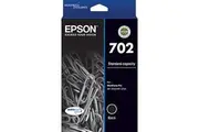 Epson 702 - Standard Capacity DURABrite Ultra - Black Ink Cartridge [C13T344192]