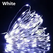 USB Twinkle LED String Fairy Lights 5-20M 50/100/200LED Copper Wire Party Decor