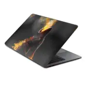 Skins Wrap for MacBook Pro 15 inch Retina Touch Wolf howling at Moon