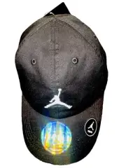 ✅ Michael Air Jordan Brand Nike Jumpman Black Boys Youth Hat Cap Adjustable Size