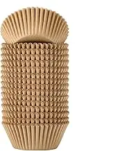 Standard Natural Cupcake Liners Muffin Wrappers Bright Baking Cups Paper, 400 Pack