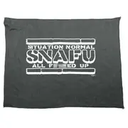 Situation Normal Snafu All - Funny Novelty Soft Sport Microfiber Towel