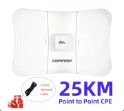 Outdoor Wireless AP Bridge WIFI CPE Access Point 26dBi Antenna WI-FI Nanostation