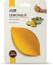 Funny Silicone Lemon Squeezer in Pasta Shape/Maximum Juice Without Mess/Easy to Use and Easy to Clean - Prevents Unwanted Splashes and Also Retains the Cores!