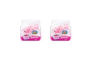 2x Zuru Pet's Alive Robo Axolotls Kids Children Fun Play Bath Toy Assorted 3y+