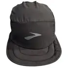 Brooks Running Lightweight Packable Hat Cap Black One Size Wind Rain Resis