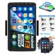 Double 2 DIN Carplay Android Car Radio Stereo 10'' Rotatable GPS WIFI Head Unit