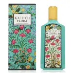 【GUCCI 古馳】FLORA GORGEOUS JASMINE 幻夢茉莉花女性淡香精 EDP 100ML(平行輸入)