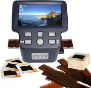 zonoz FS-5 Digital Film & Slide Scanner - Converts 35mm, 126, 110, Super 8 &...