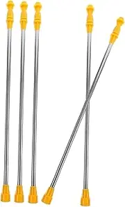 Sosoport Long Sprayer Wand Replacement 5pcs Extension Pole for Sprayer Leakproof Design