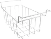 GREENADSCAPE Freezer Storage Bin Maximized Space Mesh Rack Easy Install for Upright Freezer