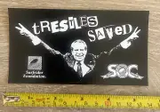 TRESTLES SAVED NIXION Surfrider Foundation Decal / Sticker VTG