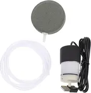 Kisangel 1 Set Portable Powered Oxygen Pump for Fish Tanks and Aquariums Mini Pump Energy Efficient Material for Indoor and Outdoor Use Included