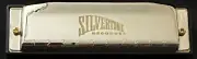 Silvertone Records promotional Hohner Harmonica 10 Hole Key of C + instructions