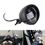 Universal 5.75" 5-3/4 LED Headlight Hi/Lo Beam DRL For Harley Old School Chopper