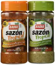 Conjunto Sazon Tropical 6.75 Oz Cada Uno Para Dar Sabor Tus Platos Con Especias