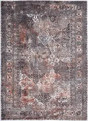 Vintage Tanner Brown Rug
