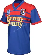 [TIDWELL] NRL Retro Heritage Jersey - Newcastle Knights 1988 - Rugby League