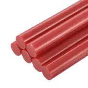 Mini Hot Glue Sticks for Glue Gun 0.43-inch x 8-inch Red 6pcs