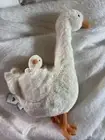 Jellycat Featherful Swan Stuffed Animal Plush White Baby Pockets Collectible NWT