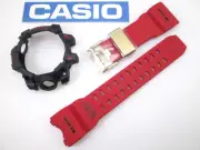 Casio G-Shock Mudmaster GWG-1000GB-4 GWG1000GB red resin watch band & bezel set