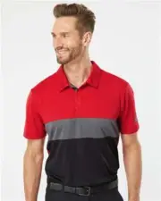 ADIDAS GOLF A236 - Merch Block Polo Sizes S-4XL Climalite Sport dri-fit Shirt