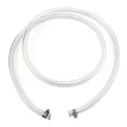 Air Co2 Line Jumper 5/16 ID x 9/16 OD x 5' W/ Screw Clamps Home Brewing Beer