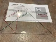 Large flying geese ruler quilt in a day with instructions