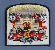 CHICAGO ENGINE 49 TRUCK 33 FIRE COMPANY PATCH
