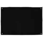 Military Patch Collection Display Panel Wall Hanging Holder For Morale Hook And Loop Emblemsblack