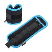 Ankle Weights, Leg Weight Straps Adjustable 1lbs Ankle Weight Set, Black