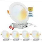 PROCURU V6SL-5CCT-4P (4-Pack) 6-Inch LED Color Selectable Ceiling Downlight