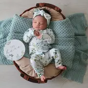 Snuggle Hunny Eden Organic Growsuit