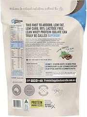 Protein Supplies Australia Whey Protein Isolate Powder, Chocolate 500 g,, Chocolate 500 grams