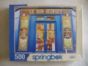 Springbok Puzzle NEW Cafe Le Bon Georges 500 Pieces