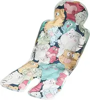 Stroller Cooling Pad - Car Seat Liner Cooler - Reusable Comfortable Skin-Friendly Ventilation Mat Insert for High Chair, Bassinet, Swing