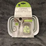 Handy Helpers Compact Collapsible Colander Strainer