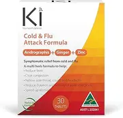 Ki Cold & Flu Attack Formula 30 Tablets