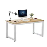 OZNALA Student Home Writing Desk Study Office Storage Maple PC Computer Laptop Table