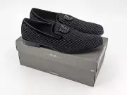 Stacy Adams Men's Shoes Swagger Studded Slip On Black 25228-001 Men's Sz 10.5