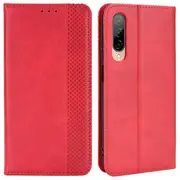 For Htc Desire 22 Pro 5g Auto Closing Magnetic Retro Pu Leather Wallet Design Case Stand Function Phone Shell Cover