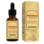 Natural Organic Moringa Seed Oil Hair, Skin, Body Massage Aromatherapy 30ml