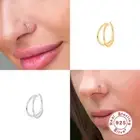 Non Pierced Nostril Piercing Jewelry Spiral Nose Rings Tragus