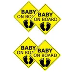 【現貨】【THE SPOT】BABY ON BOARD STICKER CAR DECALS SAFETY SIGNS