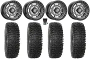 Sedona Rift 15x7 Wheels Grey 32" RC500 Tires Polaris Ranger XP 9/1K