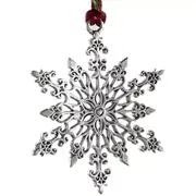 Christmas Tree Hanging Pendant Solid Metal Xmas Ornaments Decorations