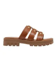 [Nine West] Cazz Sandal in Brown